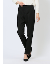 ウーリッシュ テーパードパンツ 黒(セットアップ可能)