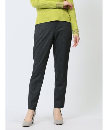 ポンチ テーパードパンツ 組織紺(セットアップ可能)