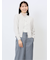ラメ クルーカーディガン