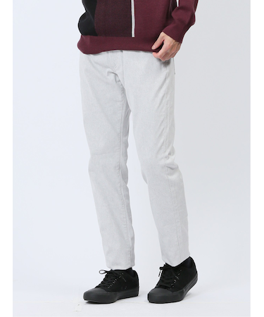 クロスストレッチ裏起毛 スキニーパンツ ツイル