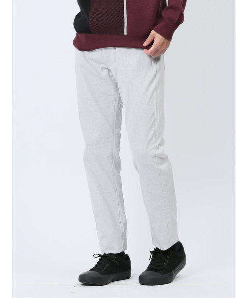 クロスストレッチ裏起毛 スキニーパンツ ツイル