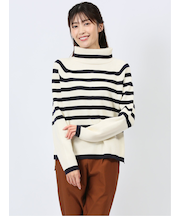 オフタートル ゆるニットプルオーバー