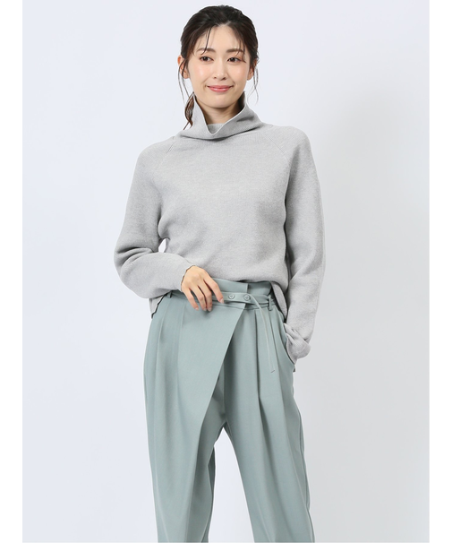 オフタートル ゆるニットプルオーバー