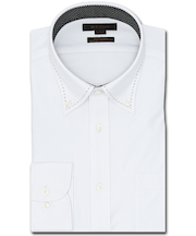 ノーアイロンストレッチ スタンダードフィット ボタンダウン長袖ニットシャツ