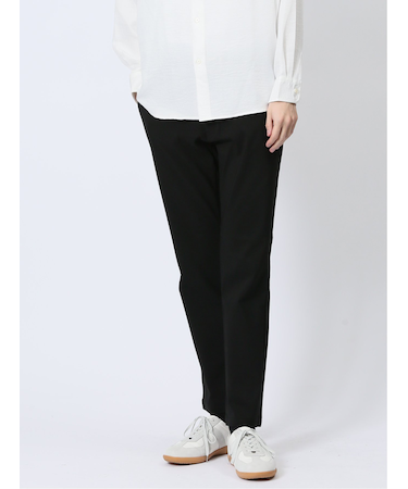 クロスストレッチ トラウザーパンツ ツイル