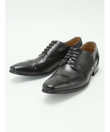 SARABANDE/サラバンド 外羽根ウィングチップ ドレスシューズ