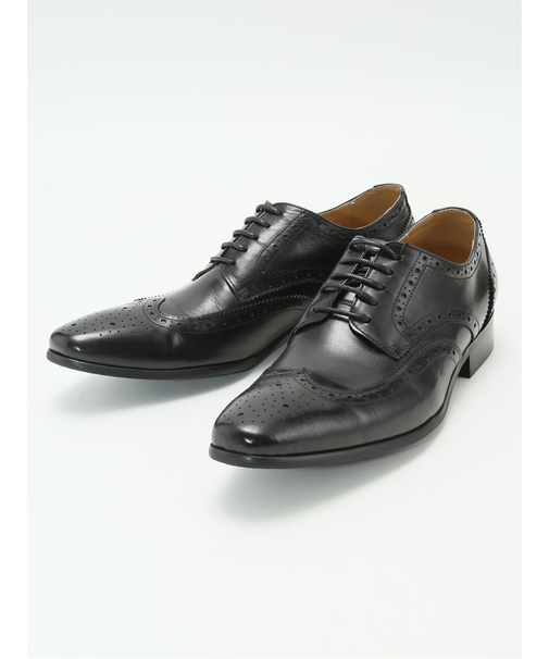 SARABANDE/サラバンド 外羽根ウィングチップ ドレスシューズ