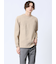 テックワッフル クルーネック長袖Tシャツ