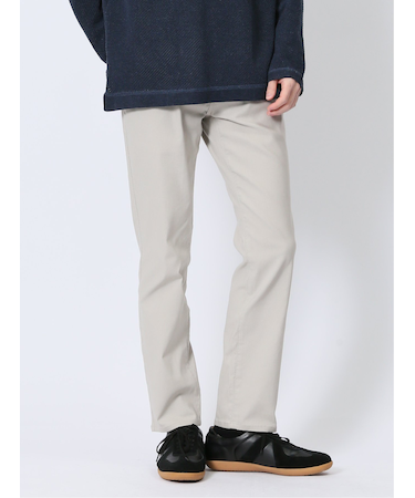 クロスストレッチ トラウザーパンツ ピンヘッド