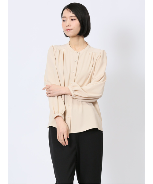 ■専用■美品 INED 2,3万円 ギャザーブラウス ボリュームスリーブブラウス ブラウス シャツ 「サイズ展開あり」ボリュームギャザースリーブ