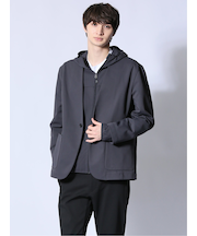 circle motion JERSEY ノーカラージャケット(セットアップ可能)