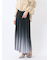 グラデーションプリーツ ロングスカート