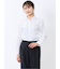 嬉しい機能 スキッパー長袖シャツ 白