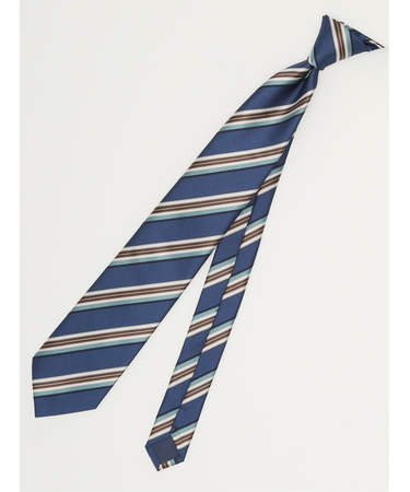 エコウォッシャブル ストライプ柄 レギュラータイ 8.0cm幅