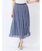 シフォンジョーゼット ロングスカート