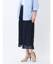 シフォンジョーゼット ロングスカート