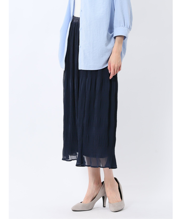 シフォンジョーゼット ロングスカート