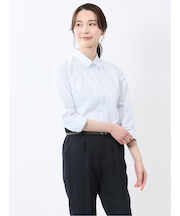 嬉しい機能 レギュラーカラー 7分袖シャツ