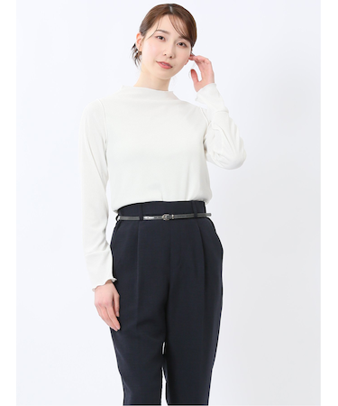 ストレッチテレコ 長袖プルオーバー