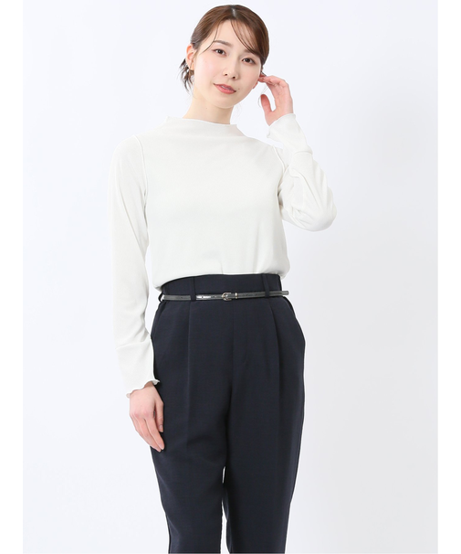 ストレッチテレコ 長袖プルオーバー