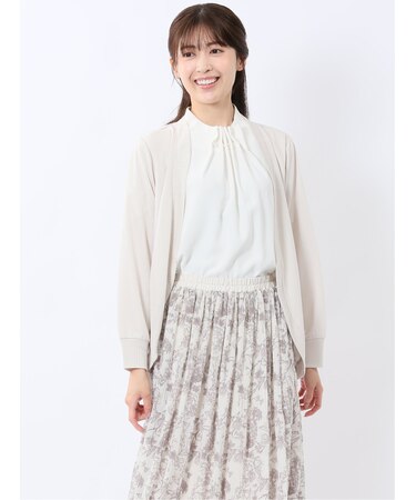 長袖 ボレロカーディガン