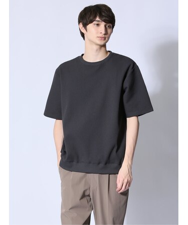 テックワッフル クルーネック半袖Tシャツ