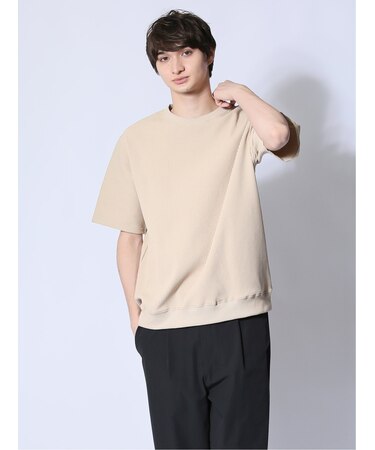 テックワッフル クルーネック半袖Tシャツ