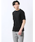 ジャガード クルーネック半袖Tシャツ