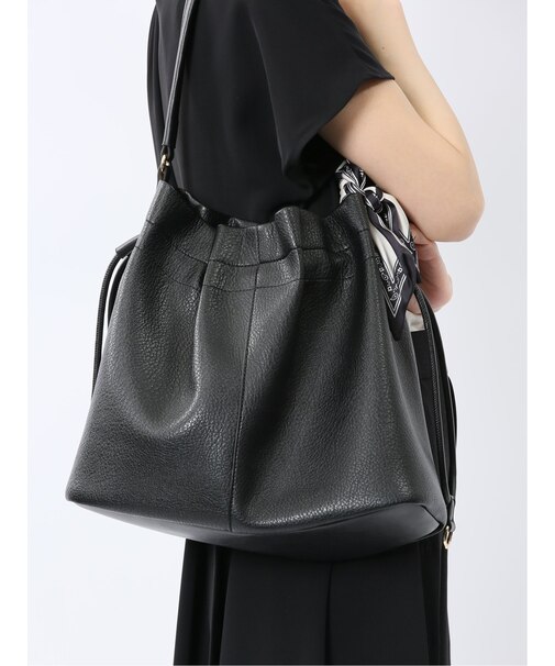 スカーフ付き ワンショルダーバッグ