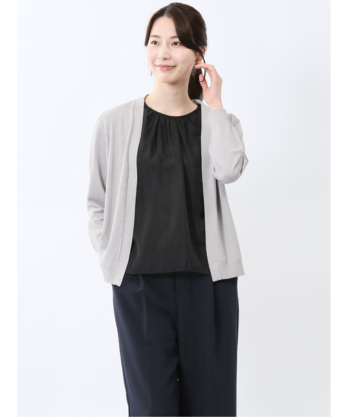 快適機能 トッパーニットカーディガン