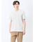 メランジ 裏ボーダー Vネック半袖Tシャツ