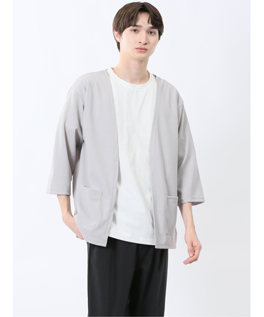 カウラ/Kaule 7分袖カーディガン&半袖Tシャツ アンサンブル