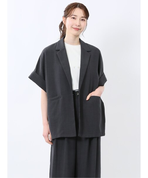 タンブラーオックス 半袖ジャケット(セットアップ可能)