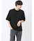 カウラ/kaule ポンチピンタック クルーネック半袖Tシャツ