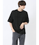 カウラ/kaule ポンチピンタック クルーネック半袖Tシャツ