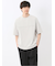 カウラ/kaule ポンチピンタック クルーネック半袖Tシャツ