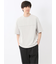 カウラ/kaule ポンチピンタック クルーネック半袖Tシャツ