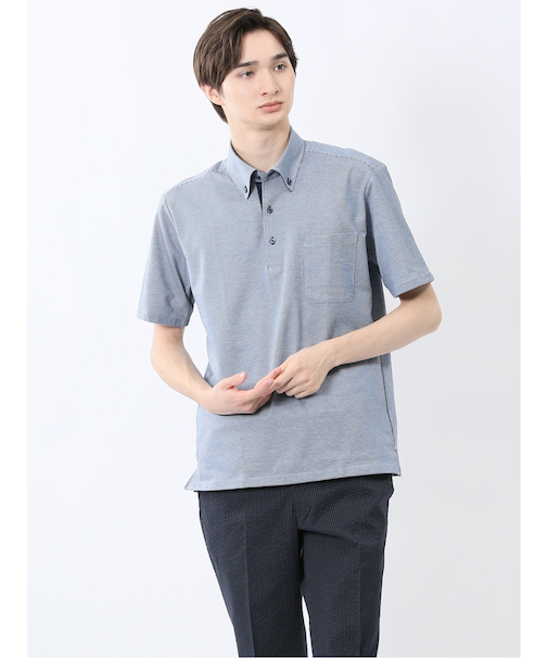 Biz アルティマ ボタンダウン半袖 ビズポロ