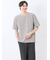 ジグザグジャガード クルーネック半袖Tシャツ