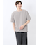 ジグザグジャガード クルーネック半袖Tシャツ