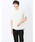ストライプジャガード クルーネック半袖Tシャツ