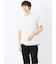 ストライプジャガード クルーネック半袖Tシャツ