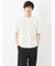 ノータベネ/NOTABENE ジャガードチェック クルーネック半袖Tシャツ