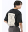 綿天竺 レース刺繍 クルーネック半袖Tシャツ