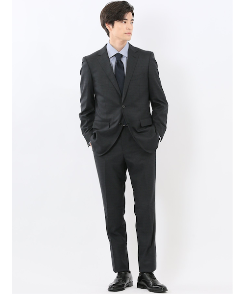 未使用 セオリー ダブルセットアップ スーツ ウール エレガント ブラック 2 セール】 【一部店舗限定】Zegna ELECTAネイビーシャドー