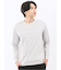 【DRESS T-SHIRT】シルケットスムス スロープネック 長袖Tシャツ