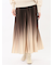 グラデーションプリーツ ロングスカート