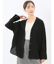 ビンテージ シアー 長袖ブラウス