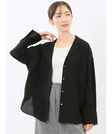 ビンテージ シアー 長袖ブラウス