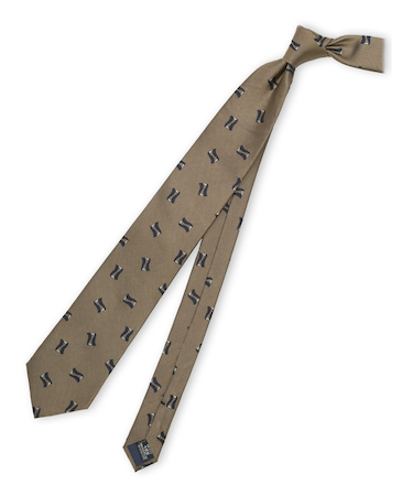 ファットゥーラ/FATTURA シルク撥水加工 レギュラータイ 8.0cm幅